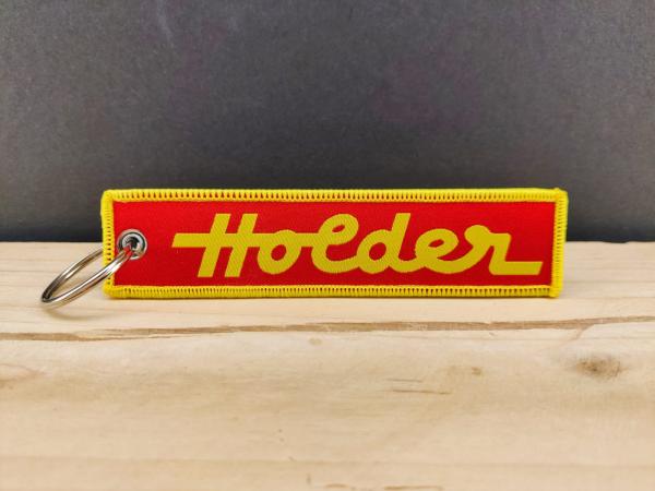 Holder Oldtimer Traktor Schlüsselanhänger gewebt